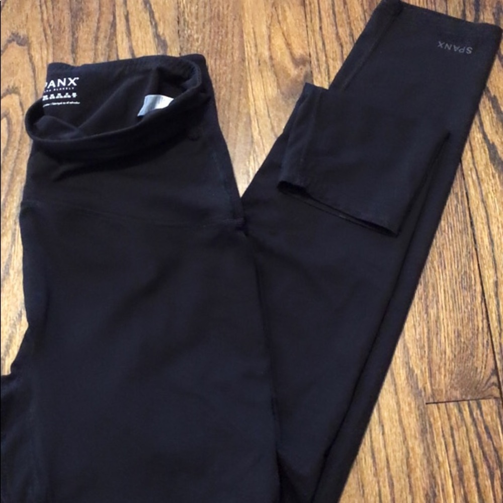 Spanx leggings black